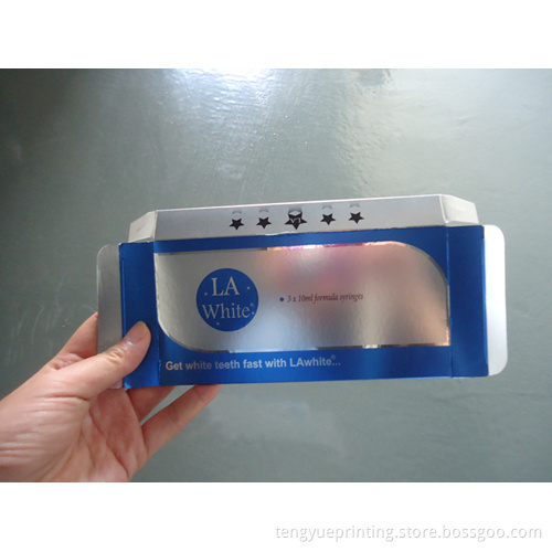custom silver foil cardboard package box for keepsake,gifts